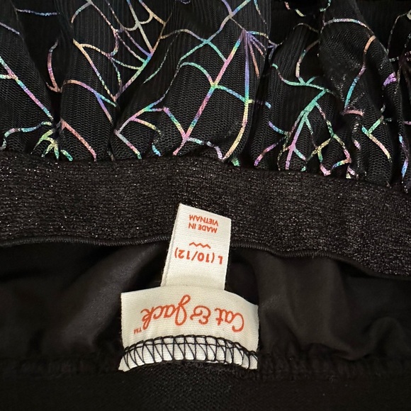 Cat & Jill Black Halloween Gitl’s Tutu BNWOT - Picture 3 of 11
